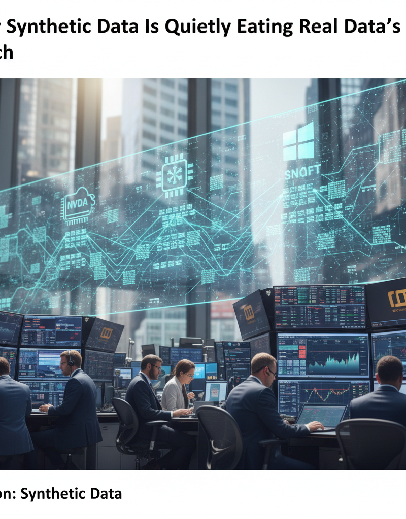 Why Synthetic Data Is Quietly Eating Real Data’s Lunch