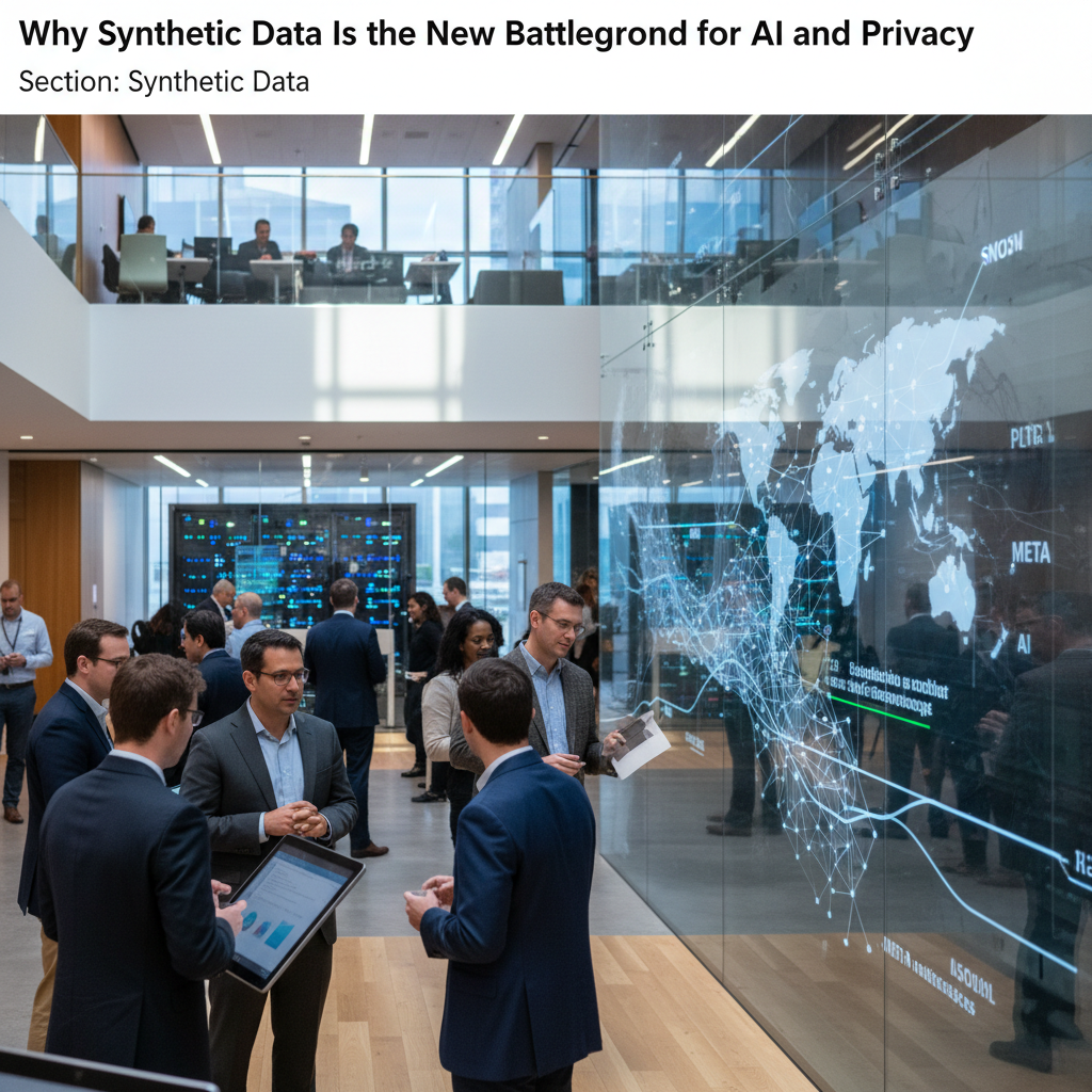 Why Synthetic Data Is the New Battleground for AI and Privacy