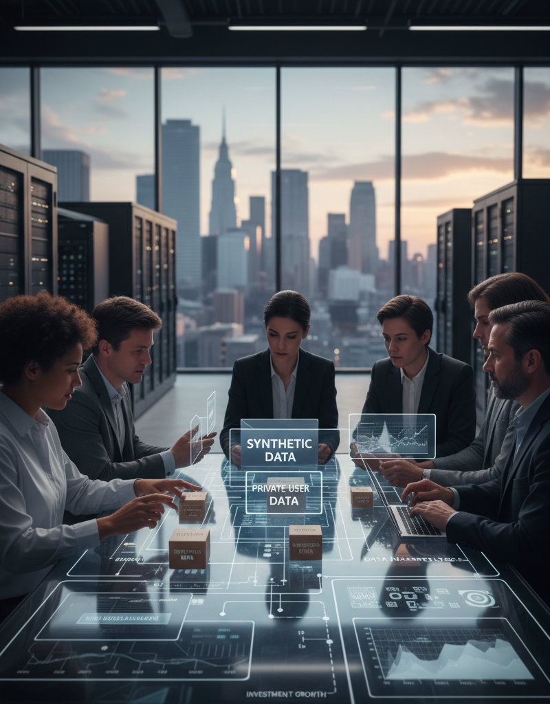 Why Synthetic Data Is the New Battleground for AI Training