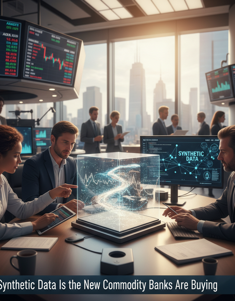 Why Synthetic Data Is the New Commodity Banks Are Buying