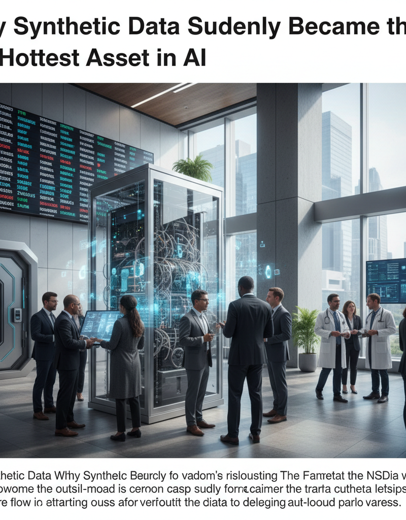 Why Synthetic Data Suddenly Became the Hottest Asset in AI