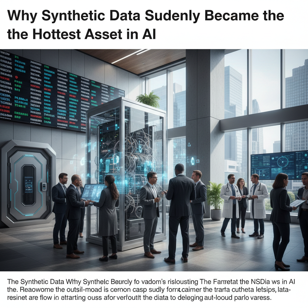 Why Synthetic Data Suddenly Became the Hottest Asset in AI