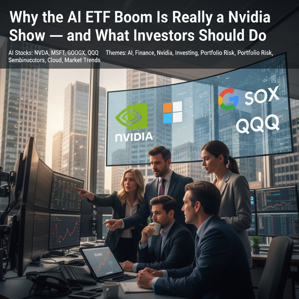 Why the AI ETF Boom Is Really a Nvidia Show — and What Investors Should Do