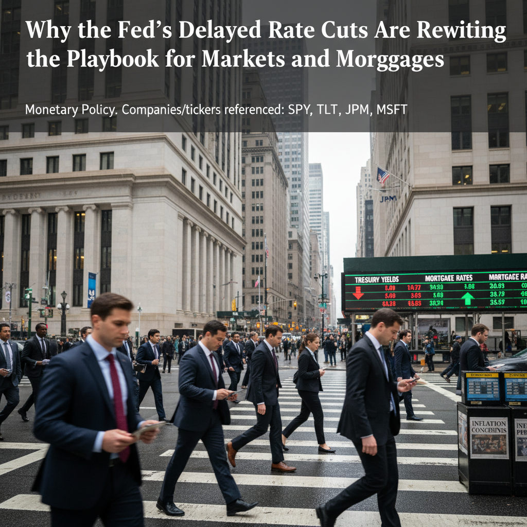 Why the Fed's Delayed Rate Cuts Are Rewriting the Playbook for Markets and Mortgages