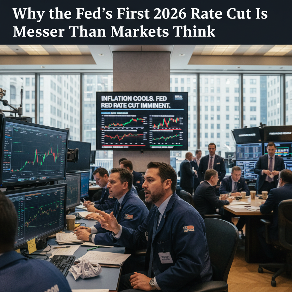 Why the Fed's First 2026 Rate Cut Is Messier Than Markets Think