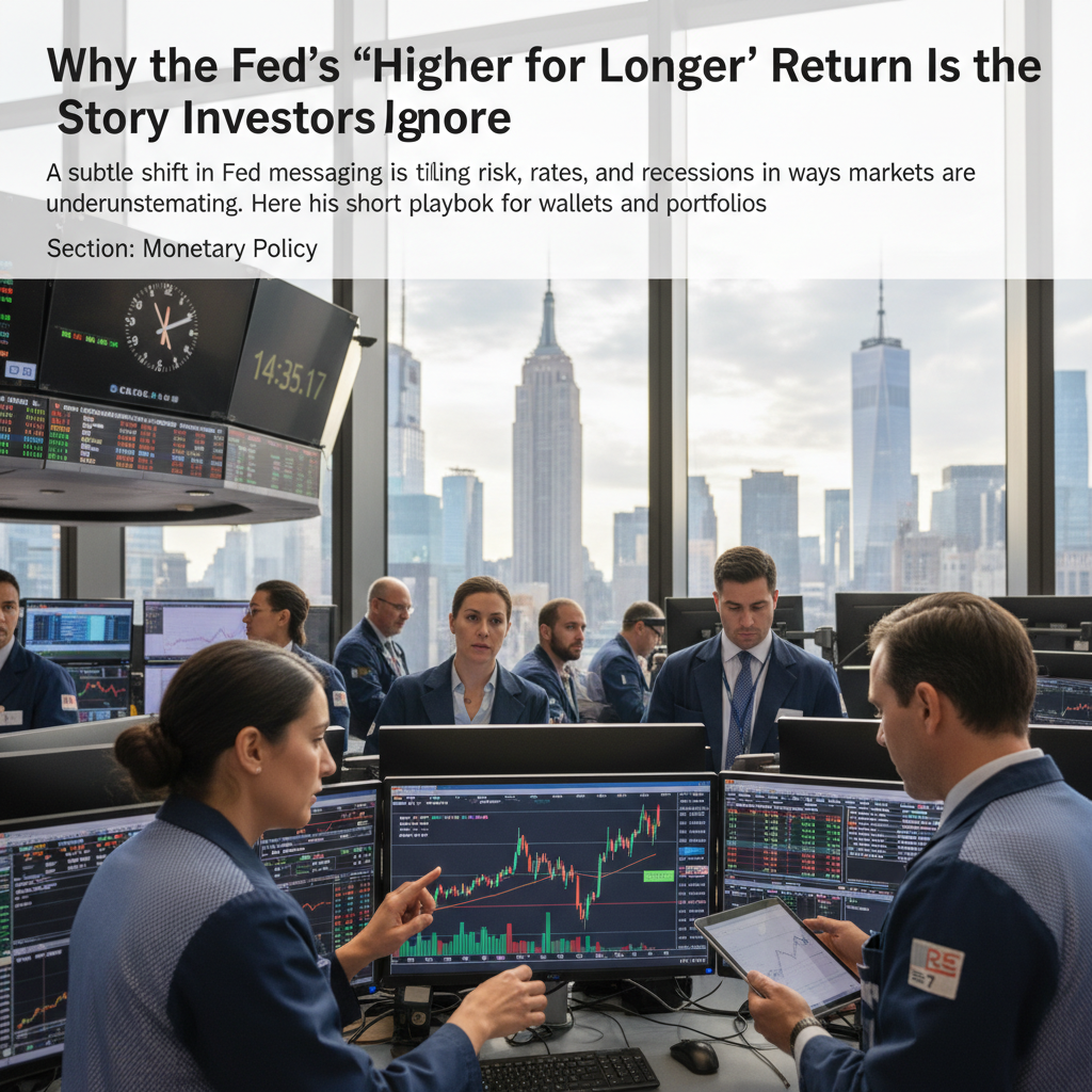 Why the Fed's 'Higher for Longer' Return Is the Story Investors Ignore