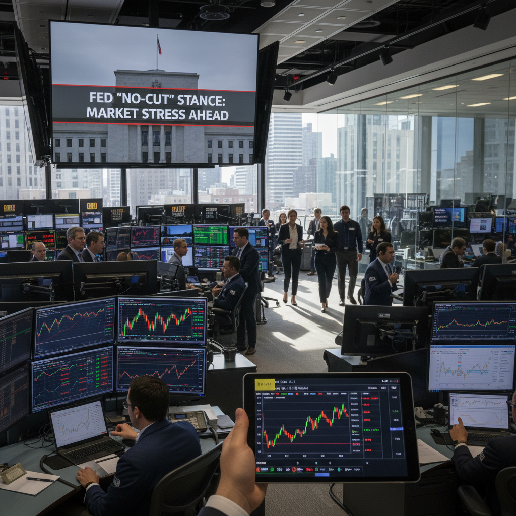 Why the Fed's 'No-Cut' Signal Is the Market's Next Stress Test