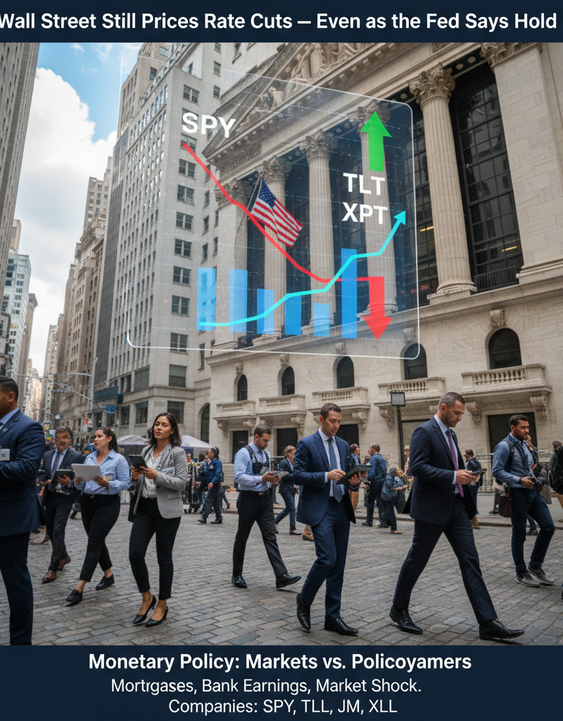 Why Wall Street Still Prices Rate Cuts — Even as the Fed Says Hold Tight