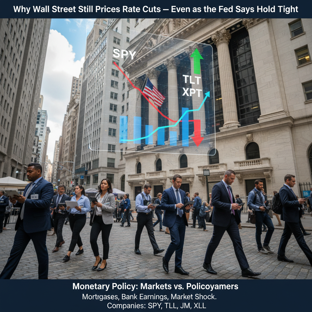 Why Wall Street Still Prices Rate Cuts — Even as the Fed Says Hold Tight