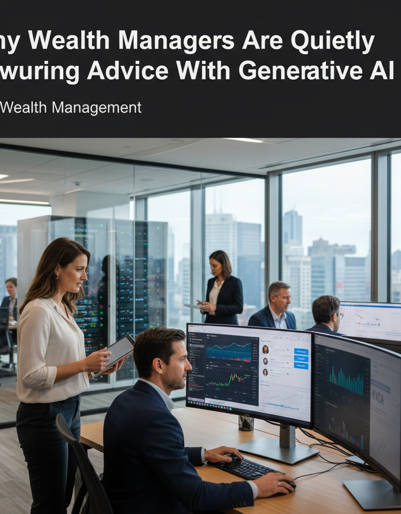 Why Wealth Managers Are Quietly Rewiring Advice With Generative AI