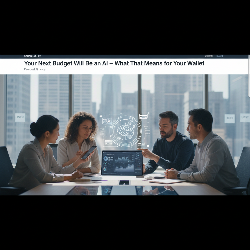 Your Next Budget Will Be an AI — What That Means for Your Wallet