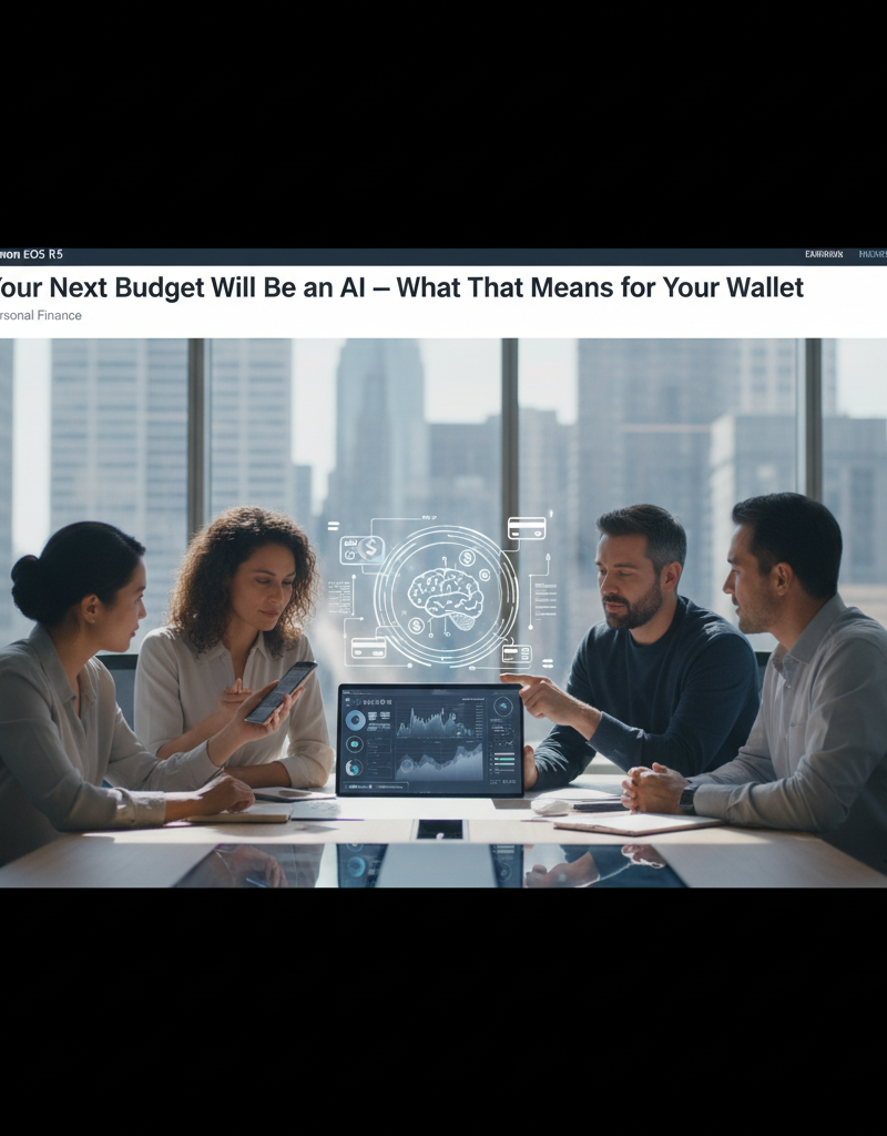 Your Next Budget Will Be an AI — What That Means for Your Wallet