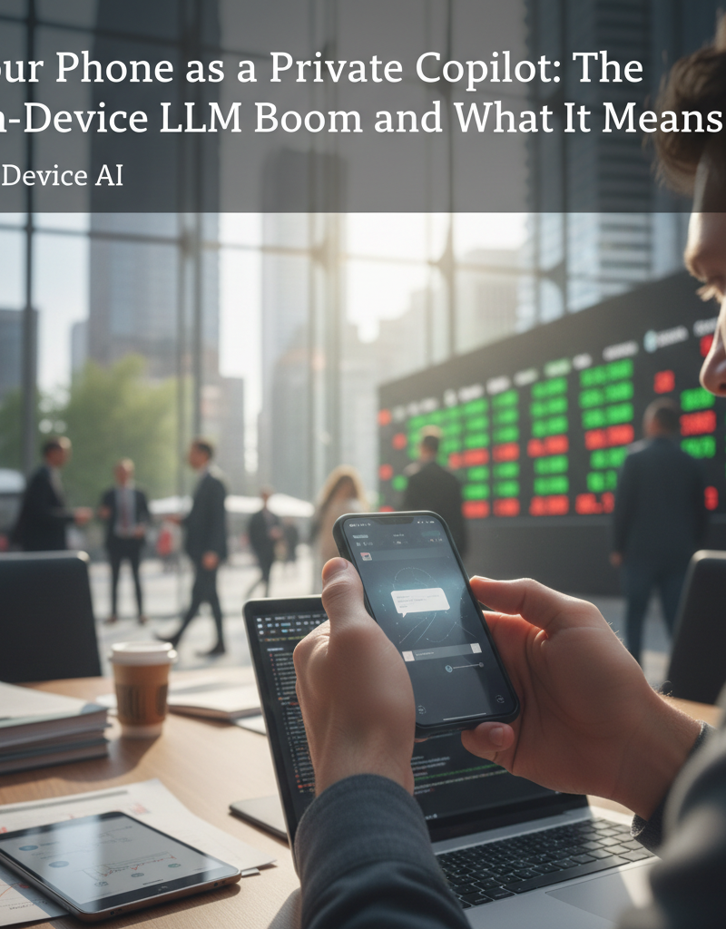 Your Phone as a Private Copilot: The On-Device LLM Boom and What It Means