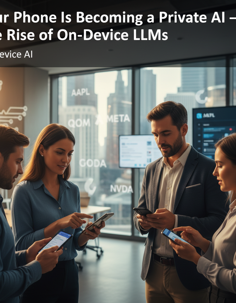 Your Phone Is Becoming a Private AI — The Rise of On‑Device LLMs