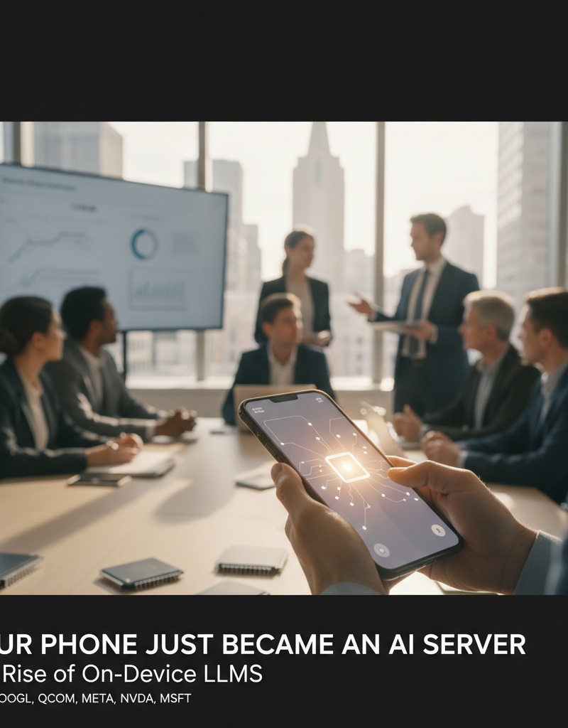 Your Phone Just Became an AI Server: The Rise of On‑Device LLMs