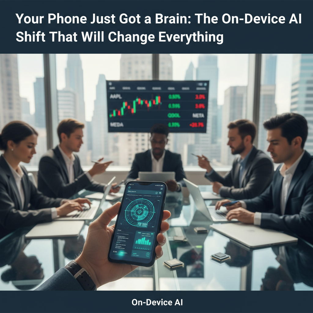 Your Phone Just Got a Brain: The On‑Device AI Shift That Will Change Everything
