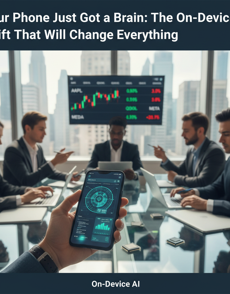 Your Phone Just Got a Brain: The On‑Device AI Shift That Will Change Everything